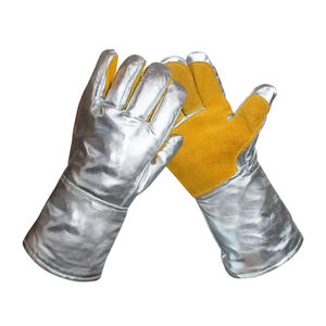 Guantes de soldadura de cuero ligeros y flexibles OEM para todas las estaciones Guantes de cuero de lujo para hombres - Product Image 3