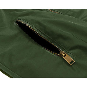 Chaqueta Bomber Utilitaria para Hombre, Ligera, Resistente al Viento, con Cierre Frontal, Múltiples Bolsillos, Ropa de Trabajo, Ropa de Calle, Prenda Exterior de Moda - Product Image 5