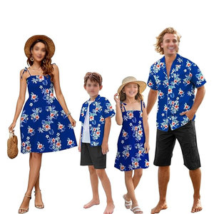 Conjunto de ropa a juego para vacaciones familiares, colección de ropa cómoda y coordinada para vacaciones en la playa, aventuras de viaje - Product Image 1