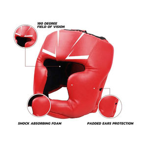 <b>Boxing</b> Head Guard Helmet Face Protector <b>Boxing</b> Head Guard Fully Protected for Unisex - Product Image 3