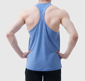 Débardeurs de sport en coton avec broderie personnalisée, séchage rapide, respirant, sans couture, pour hommes et femmes, streetwear - Product Image 2