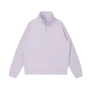 Sudaderas con Media Cremallera Personalizadas de Fábrica, Sudaderas con Cuello Alto y Cremallera para Hombre, Sudaderas de Algodón de Alta Calidad, OEM ODM - Product Image 5