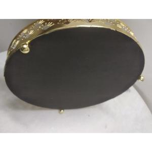 Bandeja de Espejo Decorativa Hecha a Mano en Color Dorado, Estilo Real, Nueva Llegada, Forma Redonda, Proveedor Mayorista, Bandeja de Servicio de Café de Moda - Product Image 4