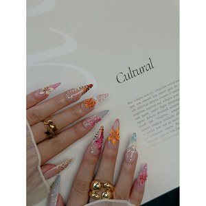 Wild Orchid Bay - Adhesivos Decorativos para Uñas con Diseño Elegante para Mujer - Product Image 4