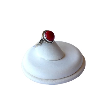 ลดกระหน่ำแหวนสาย925สีเงินสำหรับปาร์ตี้เครื่องประดับปะการังสีแดงธรรมชาติแหวนหมั้นของขวัญโออีแชนแนลเทคโนโลยี - Product Image 2