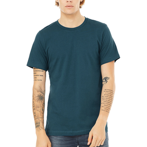 Bella Canvas Camiseta Ligera de Algodón con Cuello Redondo para Hombre Manga Corta Transpirable e Impreso con Método Digital - Product Image 1