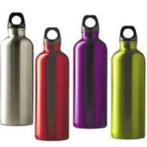 High Quality Polished <b>Aluminum</b> Eco-Friendly Sporty Cap <b>Water</b> <b>Bottle</b> with CE Certification for Sustainable Beverage Carrying - Product Image 1