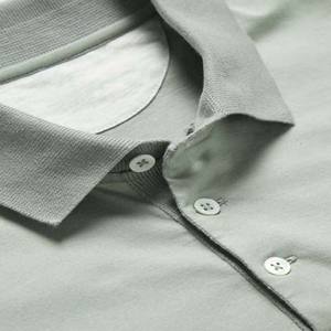 Novedad de verano, polos de Color sólido, cuello Polo informal para hombres y mujeres, ropa de calle de verano de talla grande de algodón, polos para hombres y adultos - Product Image 3