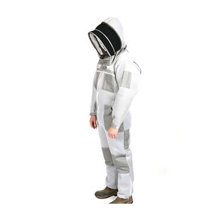 Top Quality Beekeeping <b>Suit</b> Ventilated Fencing Veil <b>Suit</b> <b>Bee</b> Beekeepers Hooded Full Body Coverall Beekeeping Wears - Product Image 2
