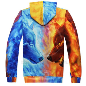 ชุดวอร์มมีฮู้ดสำหรับผู้ชาย ผ้าโพลีเอสเตอร์ 100% ระบายอากาศได้ดี แห้งเร็ว น้ำหนักเบา แบบสั่งทำพิเศษ สำหรับฤดูหนาว ลายพิมพ์แบบซับลิเมชั่น - Product Image 4