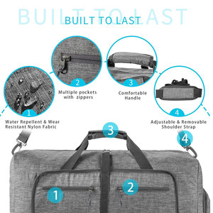 Sac de sport durable avec grande capacité et coutures renforcées pour une utilisation prolongée - Product Image 4