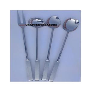 Juego de Cubiertos de Acero Inoxidable, Cubiertos de Metal, Tenedor y Cuchara, De La Mejor Calidad, para Cocina y Restaurante, Hecho a Mano - Product Image 5