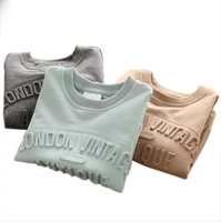 Fabricante de Ropa de Invierno para Hombre, Patrón Personalizado Bordado en 3D, 100% Algodón, Alta Calidad, Ecológico y Transpirable