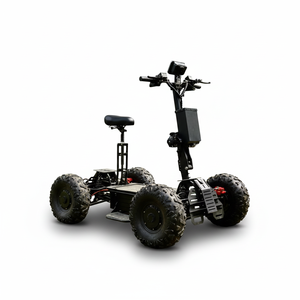Trottinette électrique pliable avec moteur haute puissance, roues de 16 pouces, autonomie de 60-80 km, vitesse supérieure à 50 km/h, pour les trajets urbains, suspension McPherson - Product Image 2