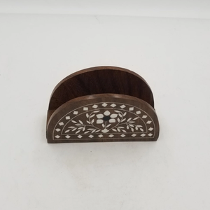 Portarrollos de Papel de Madera de Acacia con Incrustaciones de MOP, Accesorios de Decoración para el Hogar, Hecho en Vietnam, Venta al Por Mayor - Product Image 4