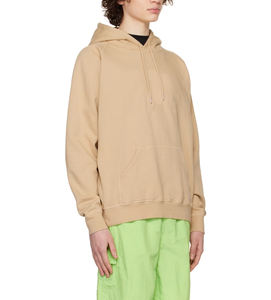 Sudadera con capucha de gran tamaño para hombre hecha de algodón pesado duradero con hombros caídos relajados y ajuste holgado para la moda urbana - Product Image 2