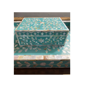 Elegante Caja de Nácar, Artesanía Elegante, Regalos de Acción de Gracias y Obsequios, Cajas de Joyería de Nácar - Product Image 4