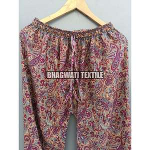 Latest Design Vintage Silk <b>Women's</b> Blouse Boho Style Summer Fashion Casual <b>Beach</b> Wear Printed - Product Image 6