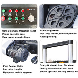 Service OEM - Machine à scier à ruban industrielle à double colonne horizontale GB4230 - Équipement <span class=keywords><strong>de</strong></span> coupe à ruban stable - Product Image 3