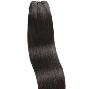 Cheveux indiens Remy de qualité naturelle non traités 20-26 pouces longueur étirée Style crépus dentelle perruques tissage Extensions de cheveux humains - Product Image 1