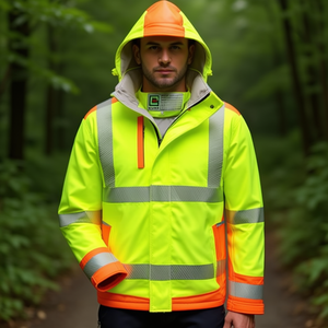 Veste Softshell Haute Visibilité Rickmer ELYSEE Jaune/Orange, Vêtements de Sécurité Réfléchissants - Product Image 3
