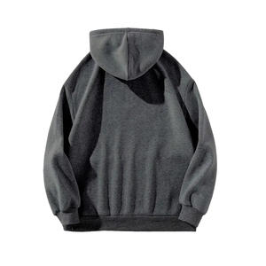 Sudaderas con Capucha para Hombre al por Mayor, Estilo Urbano, de Algodón Grueso, Talla Grande, Personalizadas, con Hombros Caídos, para Invierno - Product Image 2