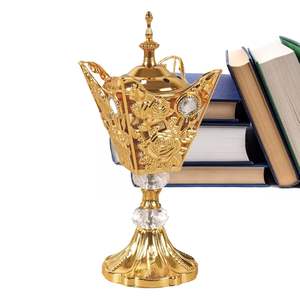 Quemador de Incienso de Latón de Diseño Antiguo, Estilo Mughal, Decorativo para el Hogar y Hoteles, Hermosa Fragancia, Mejor Precio Económico - Product Image 2