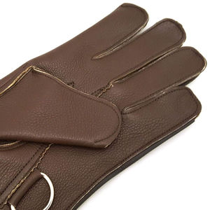 Precio barato profesional 2024 Guantes de cetrería Material por encargo Diseña tus propios guantes de cetrería Venta en línea logotipo personalizado OEM - Product Image 5