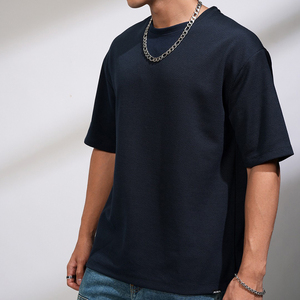 Camiseta de algodón 100% de alta calidad para hombre, nuevo diseño, transpirable, de secado rápido, manga corta, ajuste holgado, a la moda patrón de letras, venta al por mayor - Product Image 4