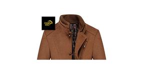 Chaqueta de mezcla de lana negra con un cuello de cuentas elaboradamente bordado, fabricada por la marca Champ King en Pakistán. - Product Image 3
