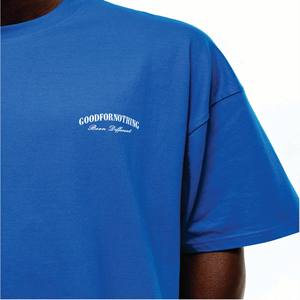 T-shirt pour homme en coton de luxe nouveau design-Coupe ample, épaule tombante, vierge, style surdimensionné - Product Image 4