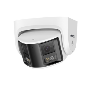 Kamera CCTV Turret ANNKE 4K(8MP) AI Lensa Ganda Panorama FOV 180 dengan Audio Dua Arah, Penglihatan Malam Berwarna IP POE - Product Image 3