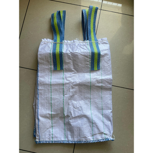 Sac en vrac blanc 500 KG Jumbo PP Tote FIBC 100% polypropylène vierge pour le stockage et le transport de sable et de matières premières 57x57x78cm - Product Image 4