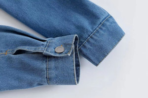 Conjunto de Dos Piezas de Mezclilla para Mujer, Verano, Ecológico, Transpirable, Vintage, Sexy, Top Corset Bordado, Jeans y Shorts de Mezclilla - Product Image 5