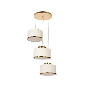 โคมไฟระย้าโลหะแบบดั้งเดิมมีสไตล์รูปทรงเพชรสำหรับไฟติดเพดานในร่มที่หรูหราห้องนอนห้องรับประทานอาหารห้องครัว - Product Image 1