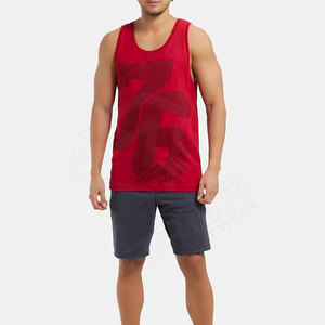 Débardeurs pour hommes les plus vendus au Pakistan Débardeur de sport avec impression personnalisée de haute qualité - Product Image 3
