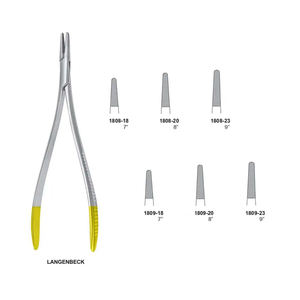 ชุดเครื่องมือผ่าตัดทางทันตกรรมสแตนเลสสีดำพรีเมี่ยมสำหรับจัดฟันที่ใส่เข็มเจาะเหล็กเหล็ก CE ISO จำนวน5ชิ้น - Product Image 5