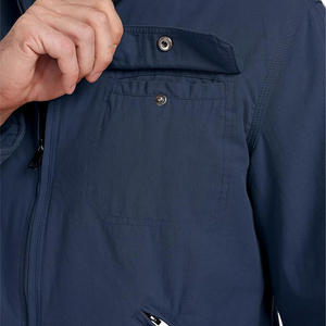Veste de travail personnalisée brodée pour hommes Manteau d'extérieur durable avec impression de logo Personnalisation Ajustement confortable et élégant - Product Image 3