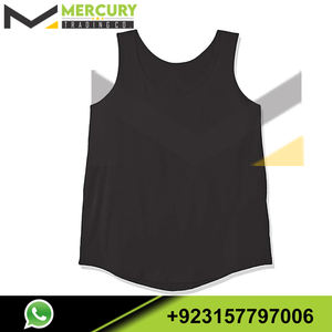Débardeur décontracté sans manches respirant grande taille pour femmes Débardeur de sport entraînement gym fitness disponible avec logo personnalisé - Product Image 3