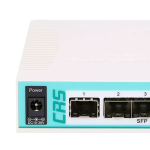 สวิตช์ MikroTik CRS106-1C-5S, 1x RJ45 1000Mb/s, 6x SFP - Product Image 1
