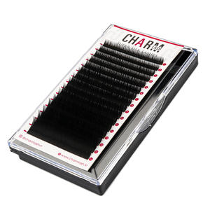 CharmLash Bandejas de pestañas Venta al por mayor Bandejas de extensiones de pestañas de seda Bandejas de extensión de pestañas individuales de seda Fibra PBT alemana de alta calidad - Product Image 1