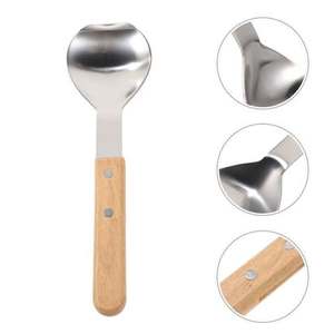 Juego de Cubiertos de Acero Inoxidable de Alta Gama, Estilo Retro con Mangos de Madera, Apto para Lavavajillas, Ecológico, para Fiestas, Cuchara y Tenedor - Product Image 6