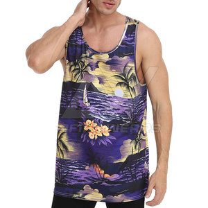 Camiseta Deportiva de Tirantes para Hombre, de Algodón y Fibra de Bambú, Transpirable, Lisa, para Gimnasio, con Servicio Personalizado OEM para Fisicoculturismo, en Oferta - Product Image 4