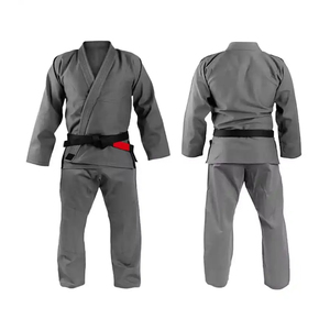 Conjunto de uniformes BJJ GI de alta calidad, transpirable, cómodo, con función elástica, el mejor diseño, logotipo frontal, peso ligero, precio barato - Product Image 1