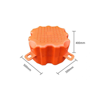 Plateforme flottante en plastique HDPE pour sports nautiques en plein air, ponton, quai, bouée, fabriqué à Shanghai, bonne qualité, livraison rapide