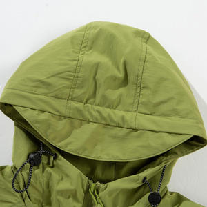 Chaqueta de golf ligera y transpirable para hombre, cortavientos personalizado, producción OEM con etiqueta privada y servicio de marca de logotipo - Product Image 3