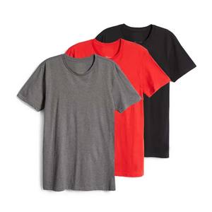 Unisex Tri-Blend Camisetas 100% Algodón Manga Corta Cuello Redondo Gris Calentador Camiseta - Product Image 5