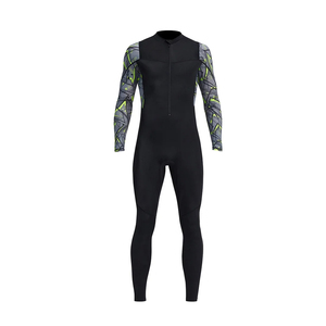 Nueva llegada precio barato logotipo personalizado de neopreno sólido buceo trajes húmedos talla grande ropa de baño para hombres - Product Image 5