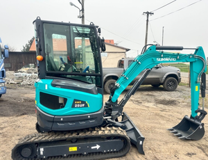 Excavatrice Sunward SWE u25f utilisée pour la construction routière, avec mini-excavatrice, pelle et chargeuse, à vendre - Product Image 3