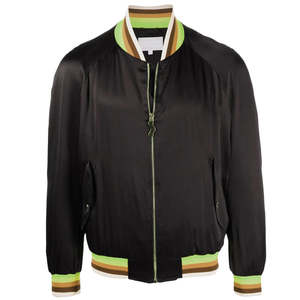 Nouvelle veste de baseball pour hommes à la mode Design unique avec col montant de qualité Superbe pour la saison d'hiver en vente - Product Image 2